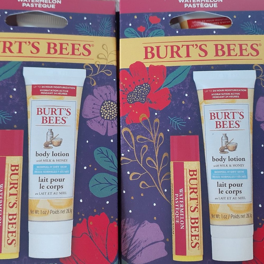 SALE!! Brand New Burt's Bees Hive Favorites- 2 CT